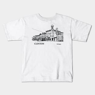 Clinton Michigan Kids T-Shirt